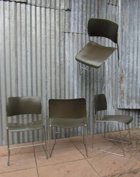 Vintage, David Rowland, 40/4, stoelen, howe